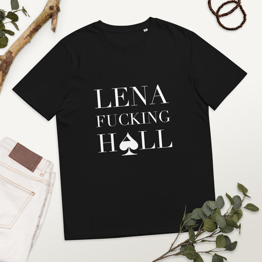 LENA F---ING HALL Unisex organic cotton t-shirt